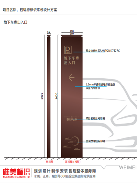 鈺龍府房地產(chǎn)標識系統設計方案