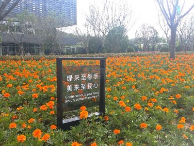 高檔小區(qū)標識牌設(shè)計標準